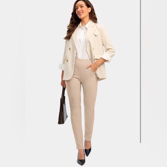 Rammus Women’s High Waist Dress Pants w/ Pockets Business Casual Stretchy XL NWT - Picture 7 of 10